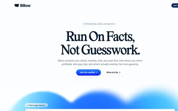 billow.so, exported and hosted