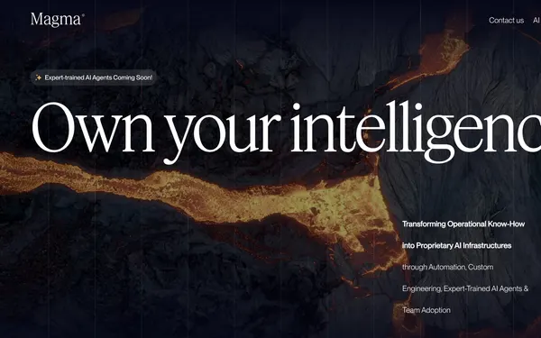 magma.build, exported and hosted